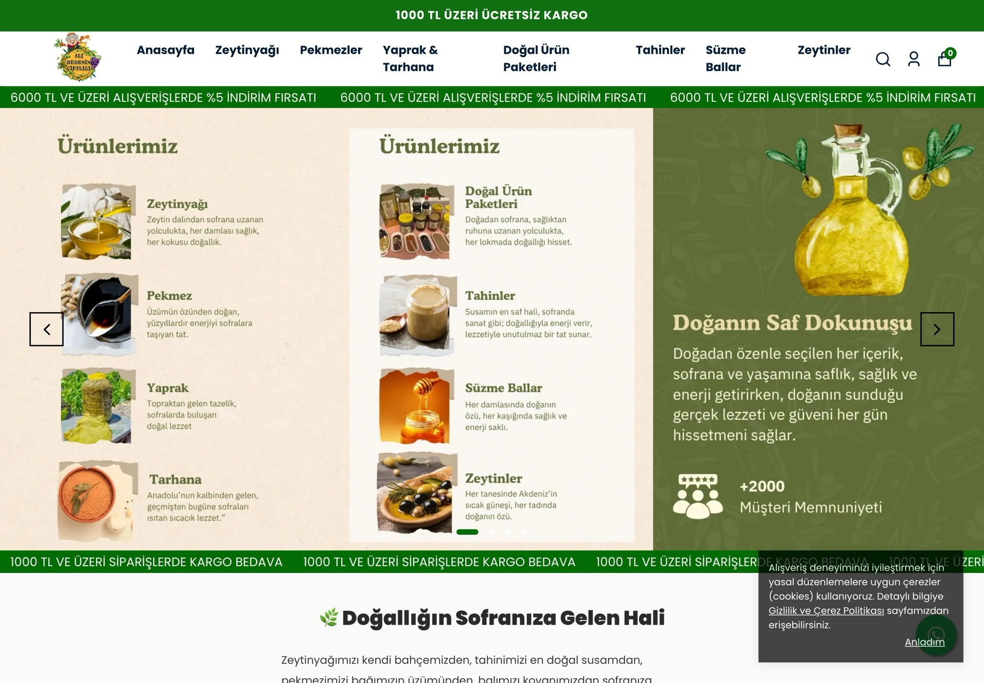 Ali Dede’s Farm website