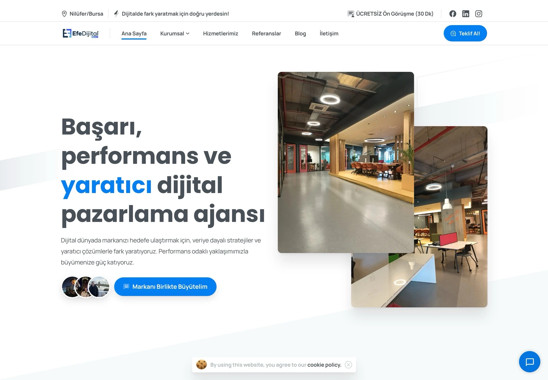 Efe Digital Media website