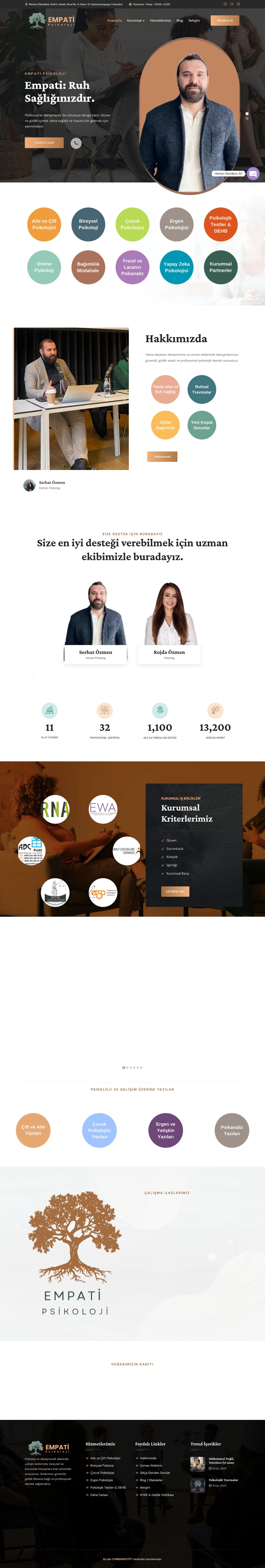 Empati Psychology full-page view