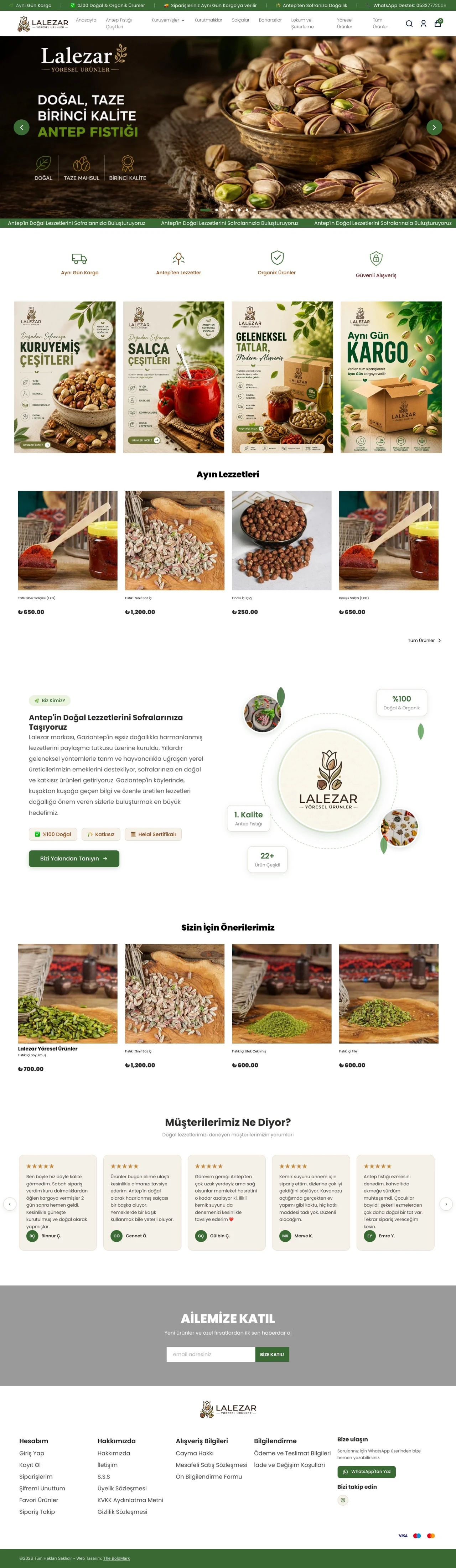 Lalezar Regional Foods full-page view
