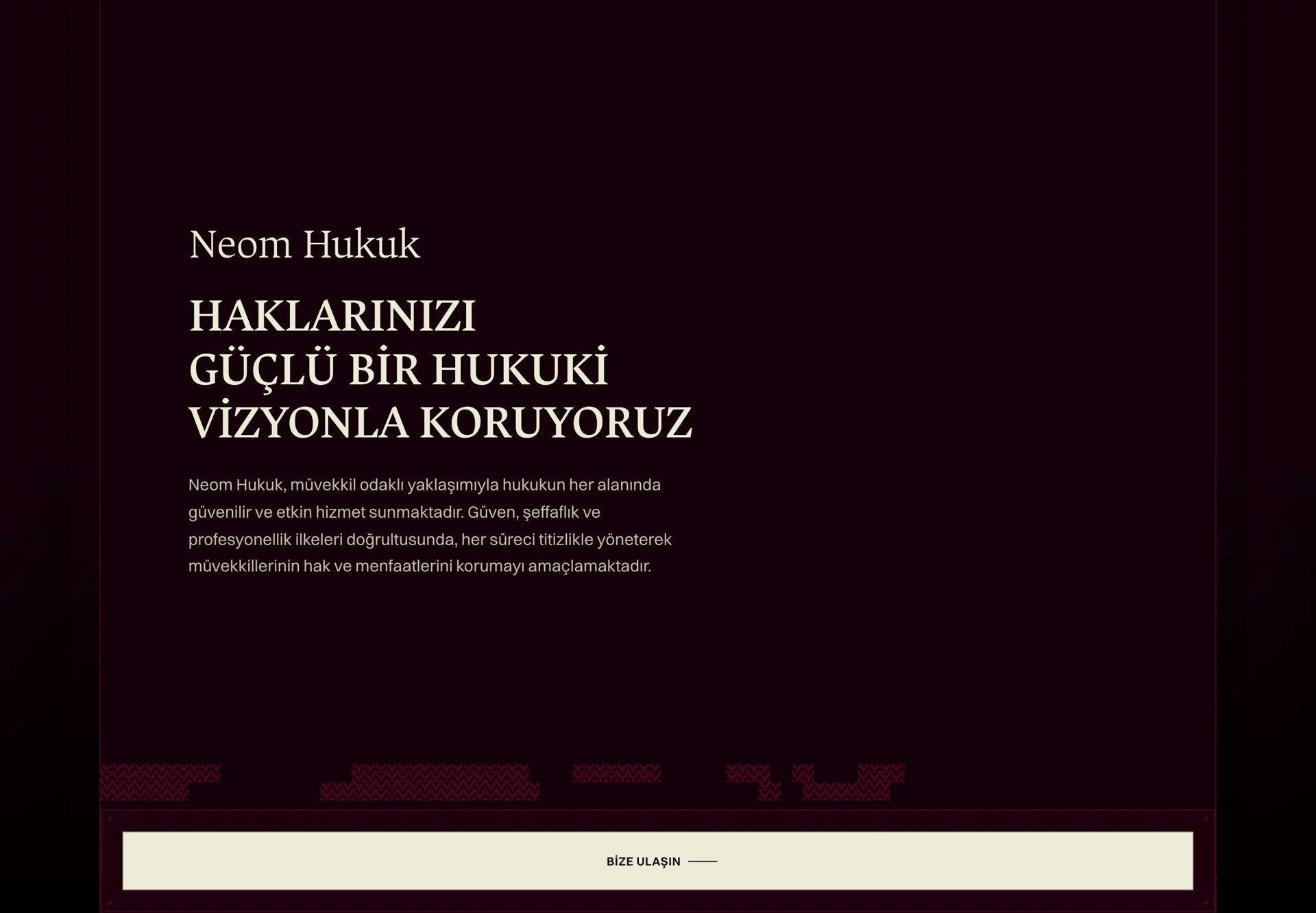 NEOM Law website