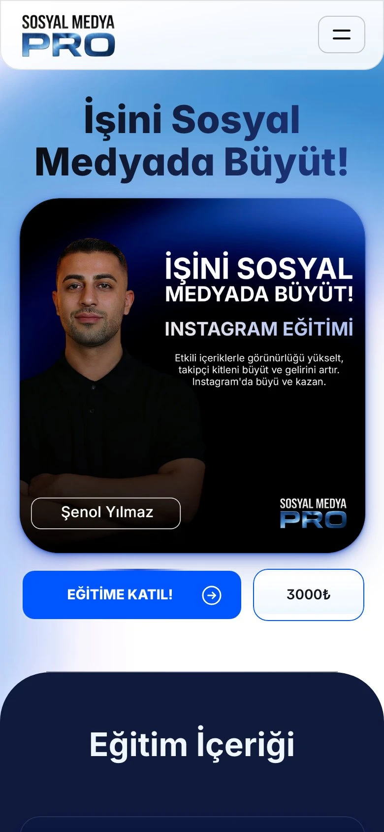 Sosyal Medya PRO mobile view