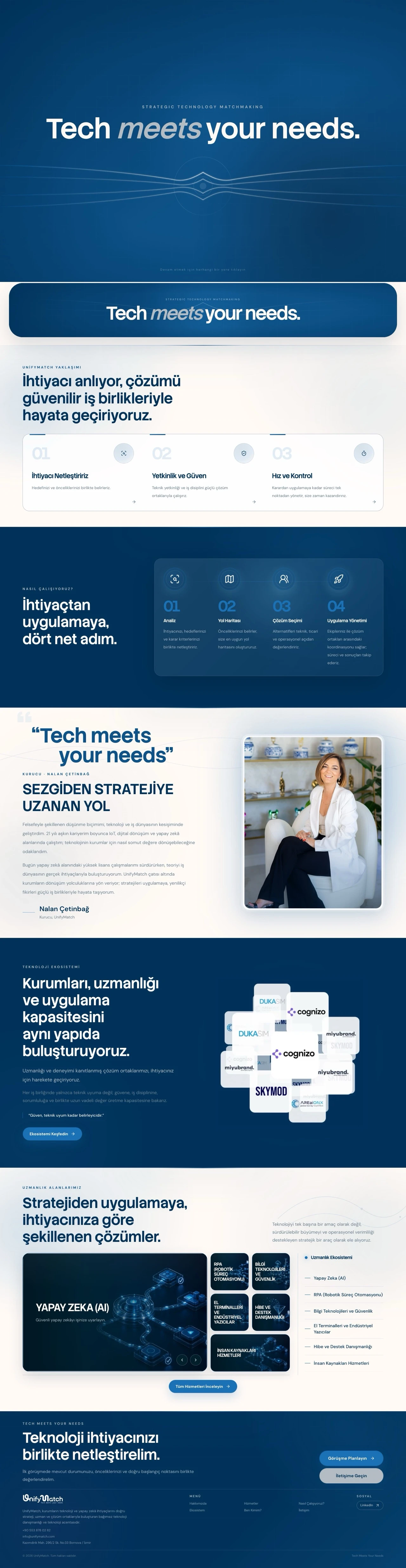 UnifyMatch full-page view