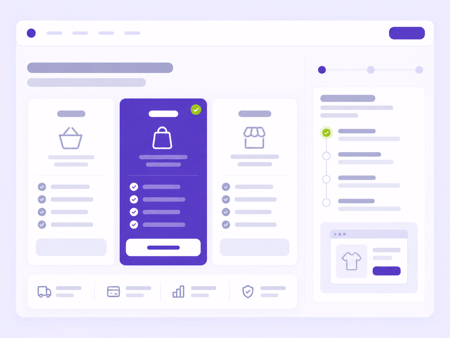 Setup shaped around your needs